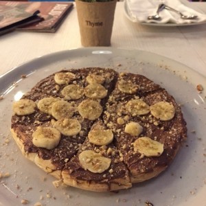 Pizza de Nutella