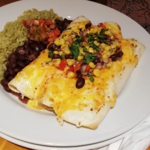 Enchilada de pollo... 