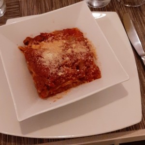 Lasagna de carne