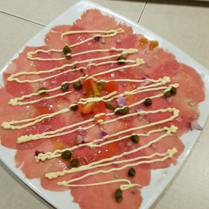 carpaccio de carne