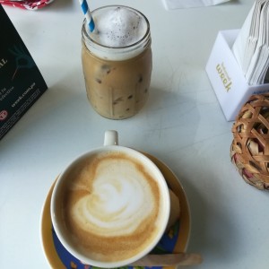 ice coffee , cappuccino