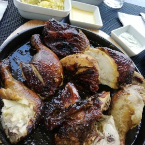 pollo entero asado