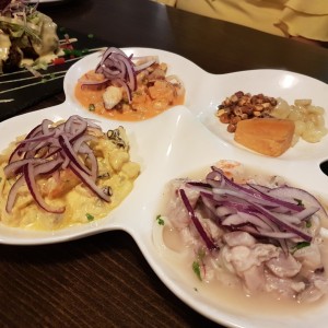 tres ceviches