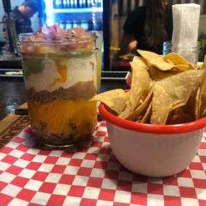 Mason Jar Nachos