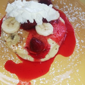 pancake de fresa 