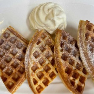 Waffles sencillos