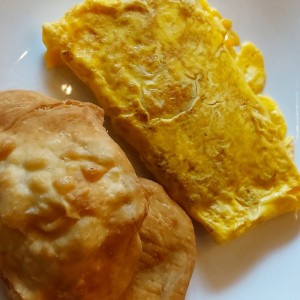 omelete con hojaldre