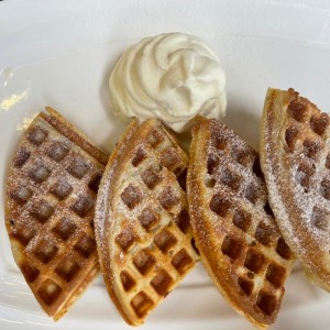 Waffles sencillos