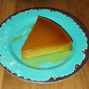 Flan de la casa