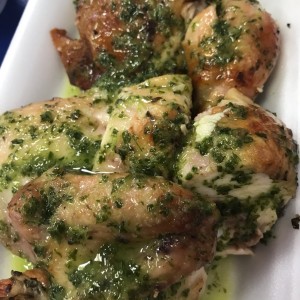 pollo asado con chimichurri 