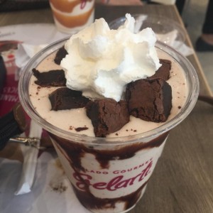 milkshake de brownie