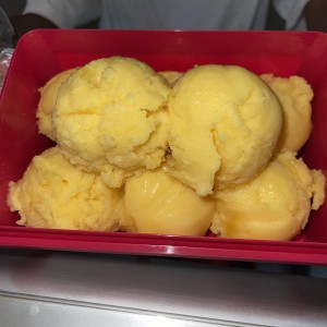 Helado de maracuya