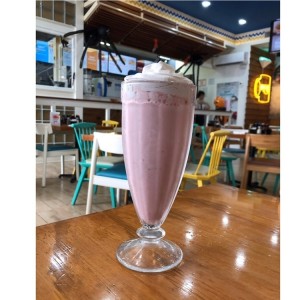 Batido de fresa  