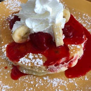 Pancake de fresa