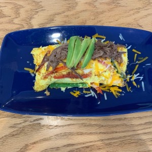 omelette poblano 