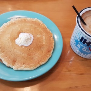 Buttermilk Pancakes and Coffee 