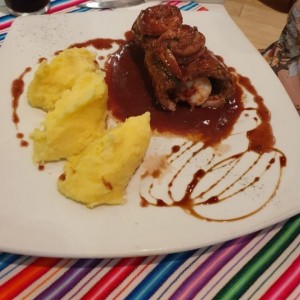 Filete Relleno de Langostinos