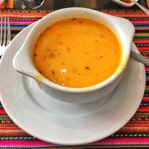 sopa de mariscos