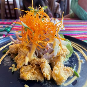 Entradas Calientes - Ceviche Frito