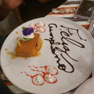 flan de la casa