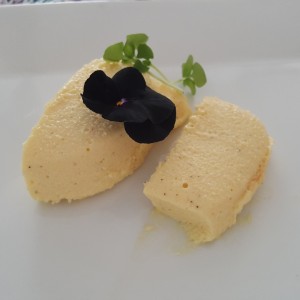 Postre de maracuya.