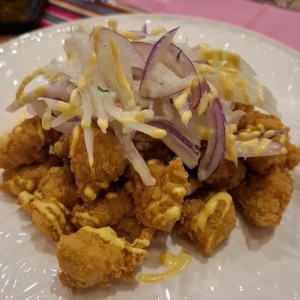 Entradas Calientes - Ceviche Frito