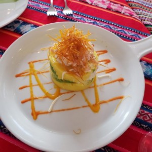 Causa de Camarones