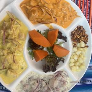 Ceviche a las Tres Cremas