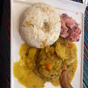 pollo al curry