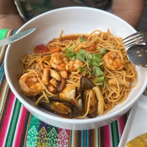 Spaguetti Frutos del Mar