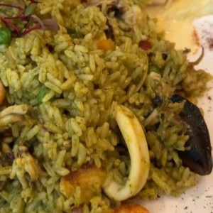 Arroz Chaufa de Mariscos