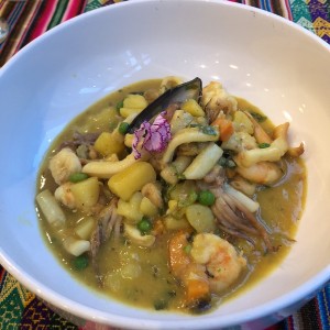 Cau cau de Mariscos