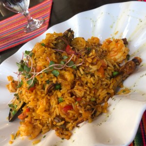 Arroz con mariscos