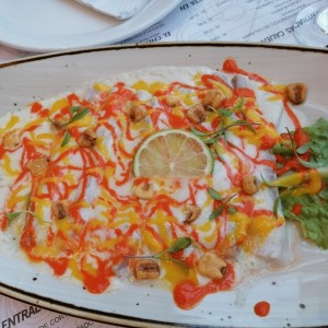 Tiradito de Lenguado del Chef