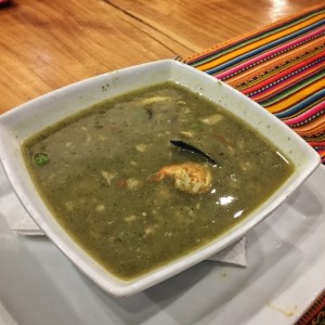 Aguadito de Mariscos