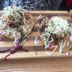 tostaditas del Menu Lunch