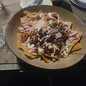 Nachos Maya - Carne o Pollo mixtos grandes