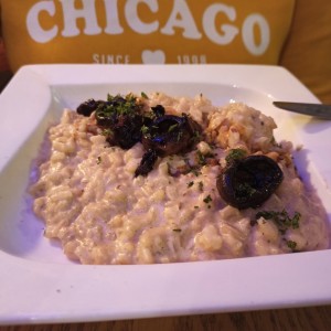 risotto de hongos