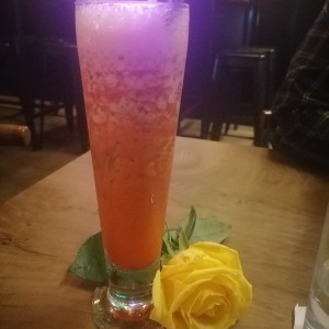 Limonada de fresa frozen