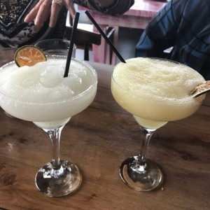 margaritas de limon y maracuya