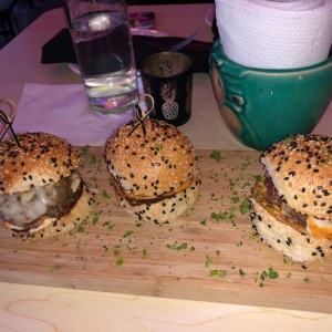 Mini hamburguesas