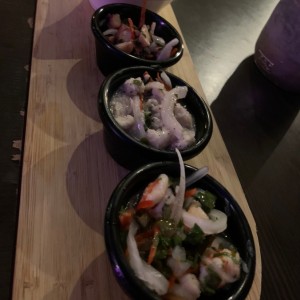 Trio de Ceviches