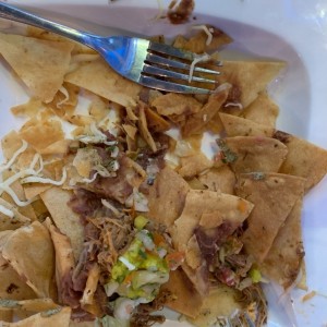 nachos de carne 