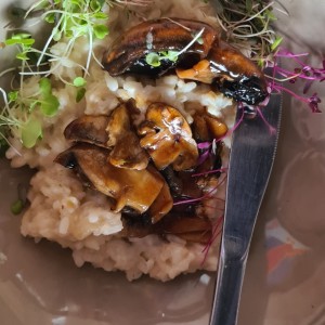 Risotto de Hongos Portobello