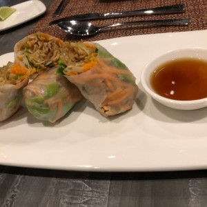 ENTRADAS - FRESH SPRING ROLLS