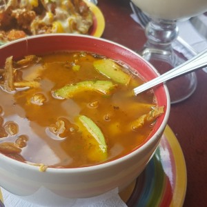 sopa de tortilla 