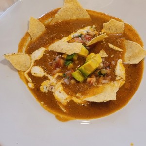 Sopa de Tortilla de la Casa