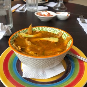 sopa de tortilla 