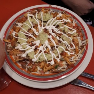 Nachos - Nacho Sencillo de pollo