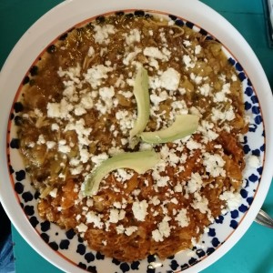 Chilaquiles divorciados ( mixtos%